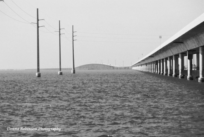 New 7 Mile Bridge bw